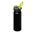 thumbnail image 3 of SURFVEN 27 oz Vacuum Insulated Stainless Steel Water Bottle with 3-in-1 Lid, Black, 3 of 8