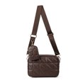 thumbnail image 1 of Bolso bandolera de moda para mujerMarrón oscuro, 1 of 5
