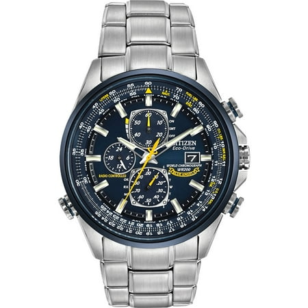 - Eco-Drive Blue Angels Chronograph Atomic Men's Watch, AT8020-54L