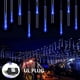 thumbnail image 4 of Luces LED para lluvia de meteoritos Weepong 8 tubos color azul, 4 of 9