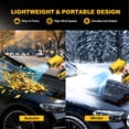 thumbnail image 2 of Upgraded Leaf Blower Cordless-800000 RPM Turbo Jet Blower with 2×5.0Ah Batteries & Fast Charger，Handheld Blower for Patio,Leaves, Lawn, Yard, Dust,Snow,Car Cleaning, 2 of 10