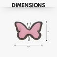 thumbnail image 5 of Country Living Canvas & Jute Butterfly-Shaped Dog Chew Toy – Durable, Safe and Non-Toxic, 5 of 5