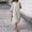 White, variant on Cotton Linen Maxi Dress for Women Long Sleeve Button Down Kaftan Dresses Oversized Loose Casual Lounge Dress