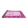 thumbnail image 2 of Ahgly Company Indoor Square Oriental Pink Modern Area Rugs, 3' Square, 2 of 4