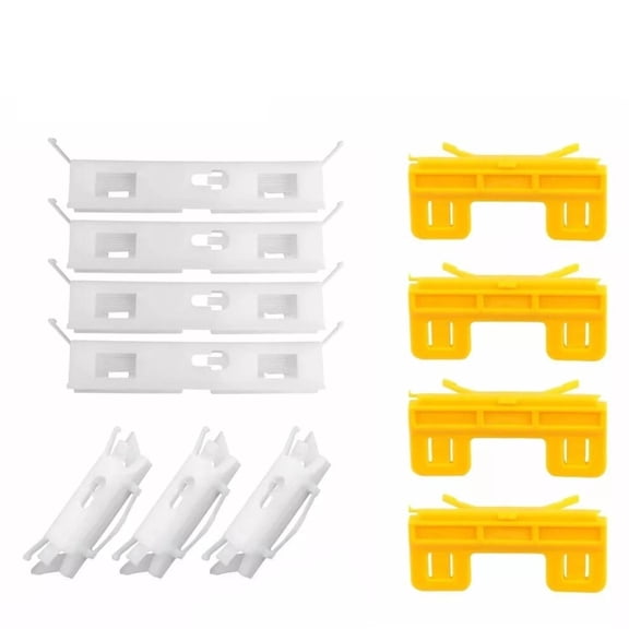 Windshield Roof Molding Clips Repair Set for Honda Civic Clarity HR-V Insight