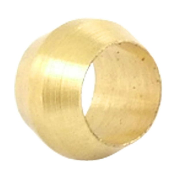 4mm Hole Diameter Brass Compression Sleeve Ferrule Ring 