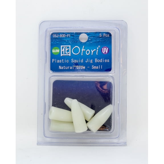 Beau Mac Otori Plastic Squid Jig Bodies Small 5 Pack OSJ-BOD-P1