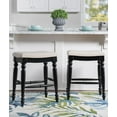 thumbnail image 3 of Hunter Black Backless Counter Stool, 3 of 9