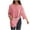 AA-Red, variant on JURANMO Fall Savings Surgery Shirts for Women Tear Away 3/4 Sleeve Tops Loose Fit Side Split Hem Blouses Solid Casual Soft Tops Chemo Port Adaptive Clothing Red XXL
