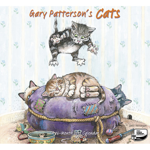 Mead Gary Patterson's Cats Wall Calendar - Walmart.com