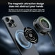 thumbnail image 3 of Enfriador Magnético para Teléfono, Ventilador USB de Bajo Ruido con Luz RGB y Control Inteligente de Temperatura para Juegos., 3 of 5
