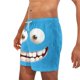 thumbnail image 4 of Pantalones Cortos de Cintura Elástica Divertidos Impresos Casuales de los Hombres, Bajos de Playa Ligeros de Verano, 4 of 5