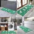 thumbnail image 2 of Green Christmas Tree Pattern Kitchen Rug Mat,Kitchen Runner Rugs Non Skid Washable,Decorative Kitchen Floor Mats for Kitchen,Sink,Laundry,17"X47", 2 of 5