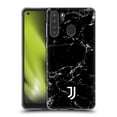 thumbnail image 1 of Head Case Designs Officially Licensed Juventus Football Club Marble Black 2 Soft Gel Case Compatible with Samsung Galaxy A21 (2020), 1 of 7