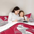 thumbnail image 4 of jejeloiu Los Angeles Bedding Comforter Set 7-Piece,Ball Game Lover King Bedding Sets,Baseball Sport City Bed Sheets For Children,Super Cozy Room Decor Reversible, 4 of 8