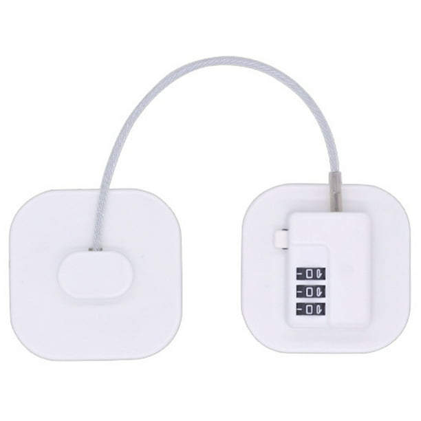 Cerradura para refrigerador, mini refrigerador, cerradura digital con contraseña, cerraduras de seguridad para niños con adhesivo fuerte, sin perforaciones
