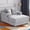 Gray, variant on Wiilayok 54" Oversized Chaise Lounge Chair Indoor Furniture,Cloud Corduroy Sofa Bed Deep Seat Couch with Ottoman&Cup Holder,Lounge Chair Indoor for Living Room,Bedroom,Pink
