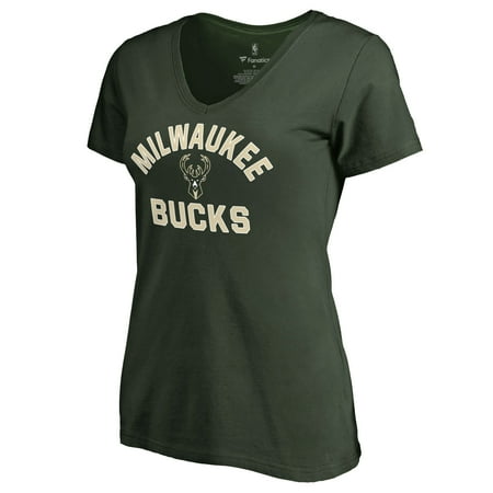 Women s Green Milwaukee Bucks Overtime T-Shirt