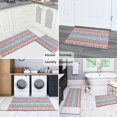 thumbnail image 5 of Christmas Folk Pattern Kitchen Rugs Sets Of 2,Anti Fatigue Kitchen Mat Rugs Non Slip Washable,Decorative Kitchen Floor Mats for Kitchen,Sink,Laundry,17"x30"+17"x47", 5 of 7