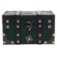 thumbnail image 1 of Shisuyan Vintage Hasp Box Decorative Retro Treasure Storage Box for Dormitory Home, 1 of 8