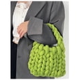 thumbnail image 1 of Bolso de lana islandesa tejido a mano, bolso de mensajero para llevar a mano hecho a mano para novia, 1 of 1
