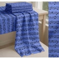 thumbnail image 6 of Soimoi Blue Cotton Cambric Fabric Notes Musical Instrument Print Fabric by Yard 42 Inch Wide, 6 of 7