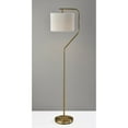 thumbnail image 2 of Simplee Adesso Evan 60"H Antique Brass Floor Lamp with Drum Shade (SL9502-21), 2 of 5
