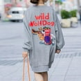 thumbnail image 5 of Edvintorg 4-16Years Girls Sweatshirt Fashion Letter Print Long Sleevele Comfy Crewneck Sweatshirts Casual Loose Pullover Sweatshirts Sportswear Teenage Girls Clothing, 5 of 5