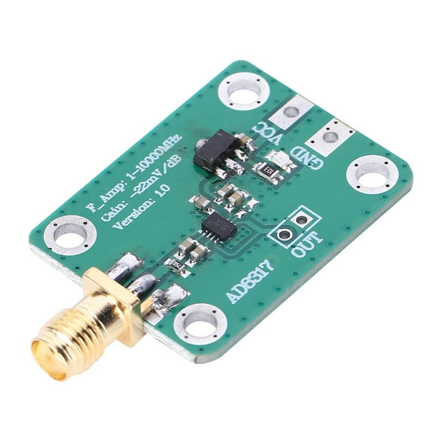 Detector logarítmico, potencia de señal de RF de -55 dBm a 0 dBm Detector de potencia de RF Módulo de detección de RF Funcionamiento suave
