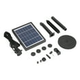 thumbnail image 2 of Fuente flotante solar Ticfox bomba de fuente multiboquillas eficiente 3,5 W 7 V, 2 of 14