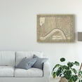 thumbnail image 3 of Trademark Fine Art 'Plan of New Orleans' Canvas Art by Mitchell, 3 of 4