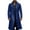 Blue, variant on QHFBli Lightweight Mens Trench Coat Men's Fall Double Trench Coat with Lapel Pocket and Belt for Red XXL