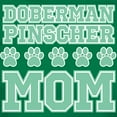 thumbnail image 3 of CafePress - Doberman Pinscher Mom Women's Classic T Shirt - Women's Traditional Fit Dark T-Shirt, 3 of 4
