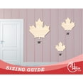 thumbnail image 3 of Bigger Better | Unfinished Wood Canadian Maple Leaf Shape |  DIY Craft Cutout 36" / 1/4", 3 of 3