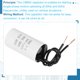 thumbnail image 4 of Capacitor Uxcell 4uF CBB60, 2 Pcs, 450V, 50Hz/60Hz, para compresores y bombas, blanco, 4 of 6
