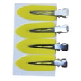 thumbnail image 3 of 4 pinzas cabello sin dobr para peinado, flequillo, , sección Amarillo shamjiam Pinzas para el cabello sin doblar, 3 of 7
