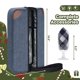thumbnail image 2 of Bolsa para Vino Aislada ALLCAMP con Copas de Vino y Sacacorchos Azul, 2 of 7