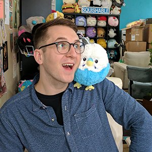 budgie plush toy