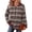 1# Brown, variant on Hoodies for Women Striped Sweatshirt Long Sleeve Top Fall Winter Clothes Fashion Clothing Lightweight Dressy Casual Drawstring Hood Black S