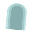 thumbnail image 2 of Bamboohart Arch Wall Decal Boho Arch Wall Sticker Background Home Holiday PVC Wallpaper Blue, 2 of 9