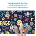 thumbnail image 6 of Disketp Gaming Mouse Pad Colorful Space Pattern Large Mouse Mat Long Extended Desk Pad Non-Slip Rubber Mice Pads Stitched Edges Thin Pad (11.8x31.5 Inch), 6 of 9