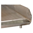 thumbnail image 2 of 32" x 17" Stainless Steel Comal Flat Top BBQ Cooking Griddle For Stove or Grill, 2 of 2