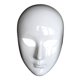 thumbnail image 2 of Máscara facial DIY blanca en blanco para pintar, ideal para fiestas de baile, disfraces y cosplay. Ojos abiertos, 2 of 8