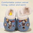 thumbnail image 3 of Cyiecw Waterproof Toddler Slippers Boys Girls Kids Slippers, Soft Plush Warm Anti-slip Girls Slippers Funny Cute Cartoon House Shoes for Indoor Outdoor, 3 of 7