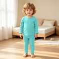 thumbnail image 6 of JFOPQVSM Kids Underwear Set Long Sleeve Thermal Underwear for Toddler,Boys Girls Thermals Base Layer for Cold Weather Unisex (1-7Y), 6 of 7