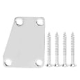 thumbnail image 1 of Guitar Neck Plate, Trapezoid Guitar Neck Plate Fine Crafts High Strength  For Jazz Bass, 1 of 8