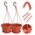 thumbnail image 1 of OUNONA 10 Macetas De Plástico Para Colgar Perfecas Para Decorar, 1 of 6