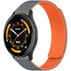 thumbnail image 1 of wonima11 22mm Silicone Magnetic Band Compatible with Garmin Venu 4/3 45mm/Forerunner 570 47mm, Soft Sport Strap, Replacement Wristband Strap for Garmin Forerunner 265/255/255 Music(Gray + Orange), 1 of 1
