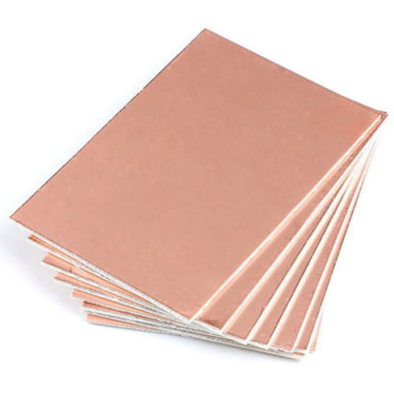 5PCS 10*15CM FR4 1.5MM Thickness Double PCB Copper Clad Laminate Board