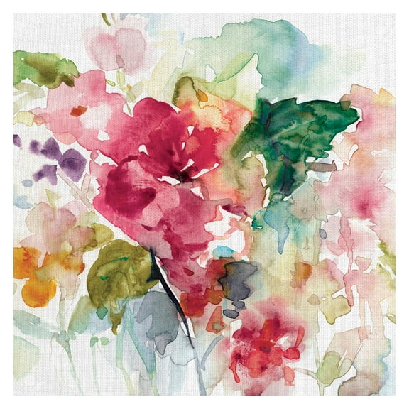 Masterpiece Art Gallery Citrus Floral Punch By Carol Robinson Canvas Art Print 24" x 24"